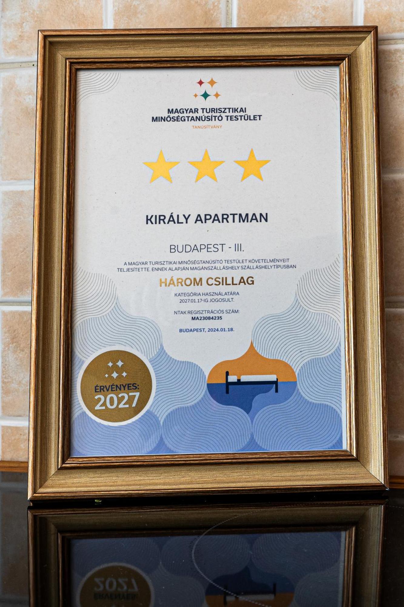 Kiraly Csaladi Apartman- Royal Family Apartment #Freegarage Budapest Exterior photo